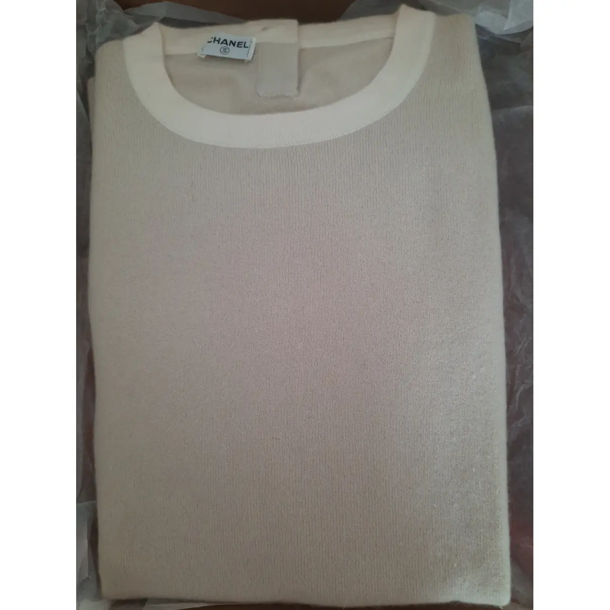 Cashmere jersey top Chanel