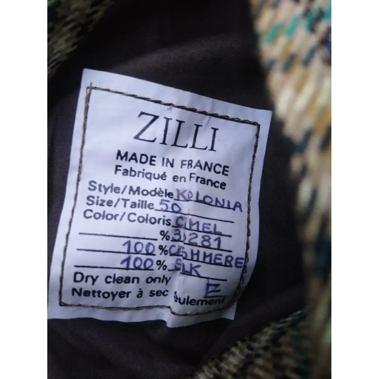 Cashmere coat Zilli