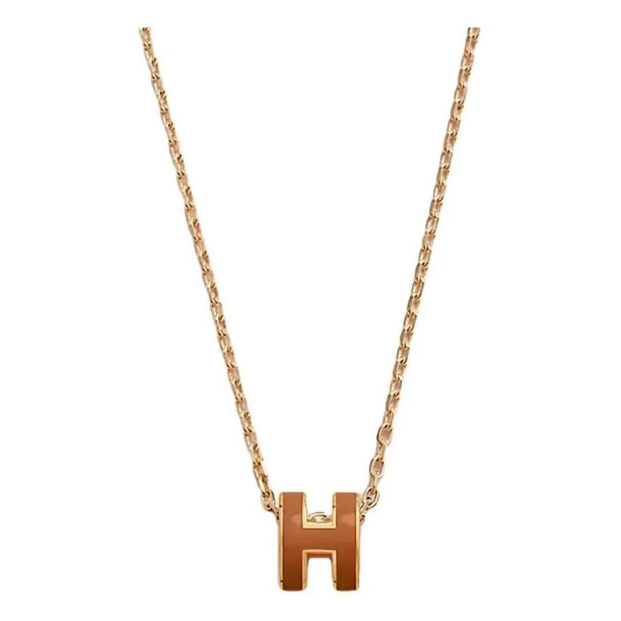 Pop H ceramic necklace