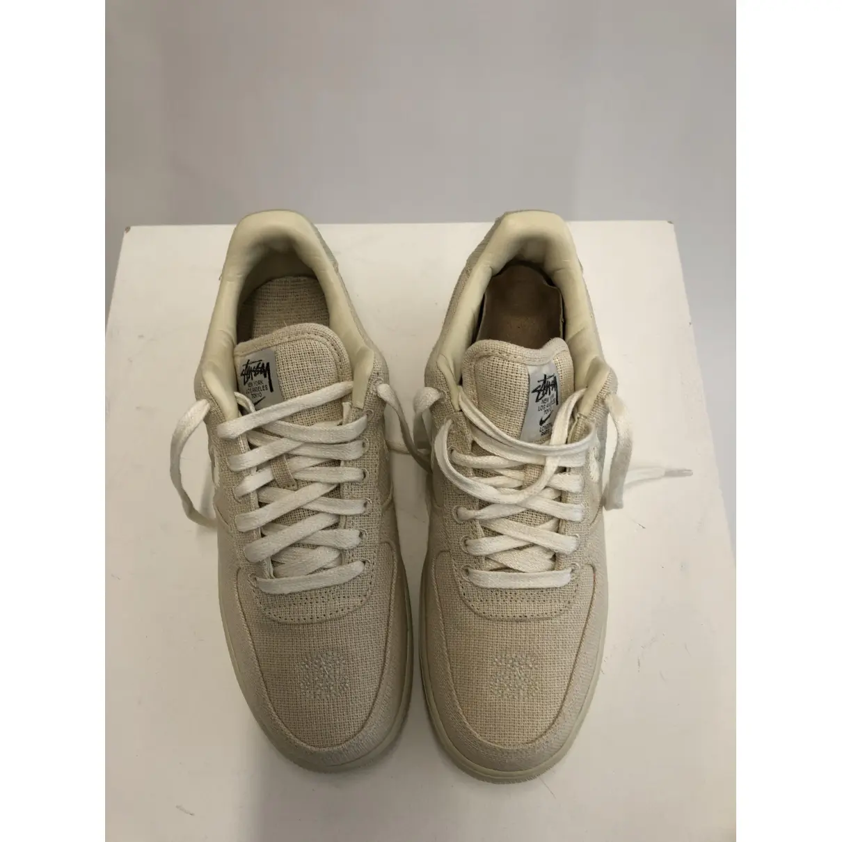 Buy Nike x Stussy Air Force 1 cloth trainers online