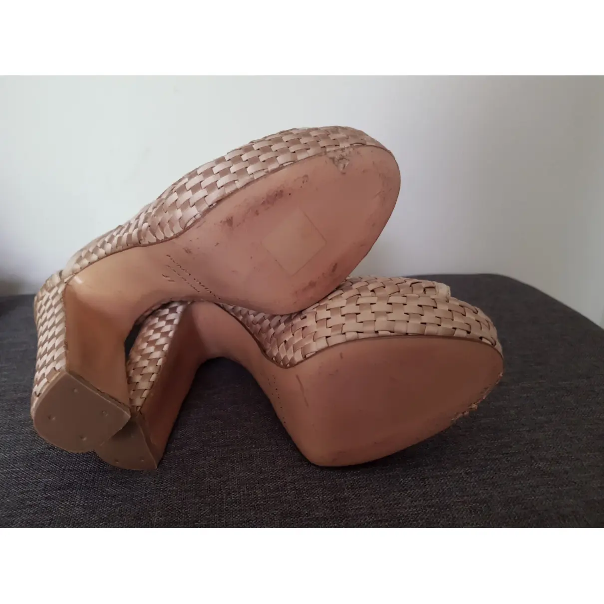 Cloth sandals Bionda Castana