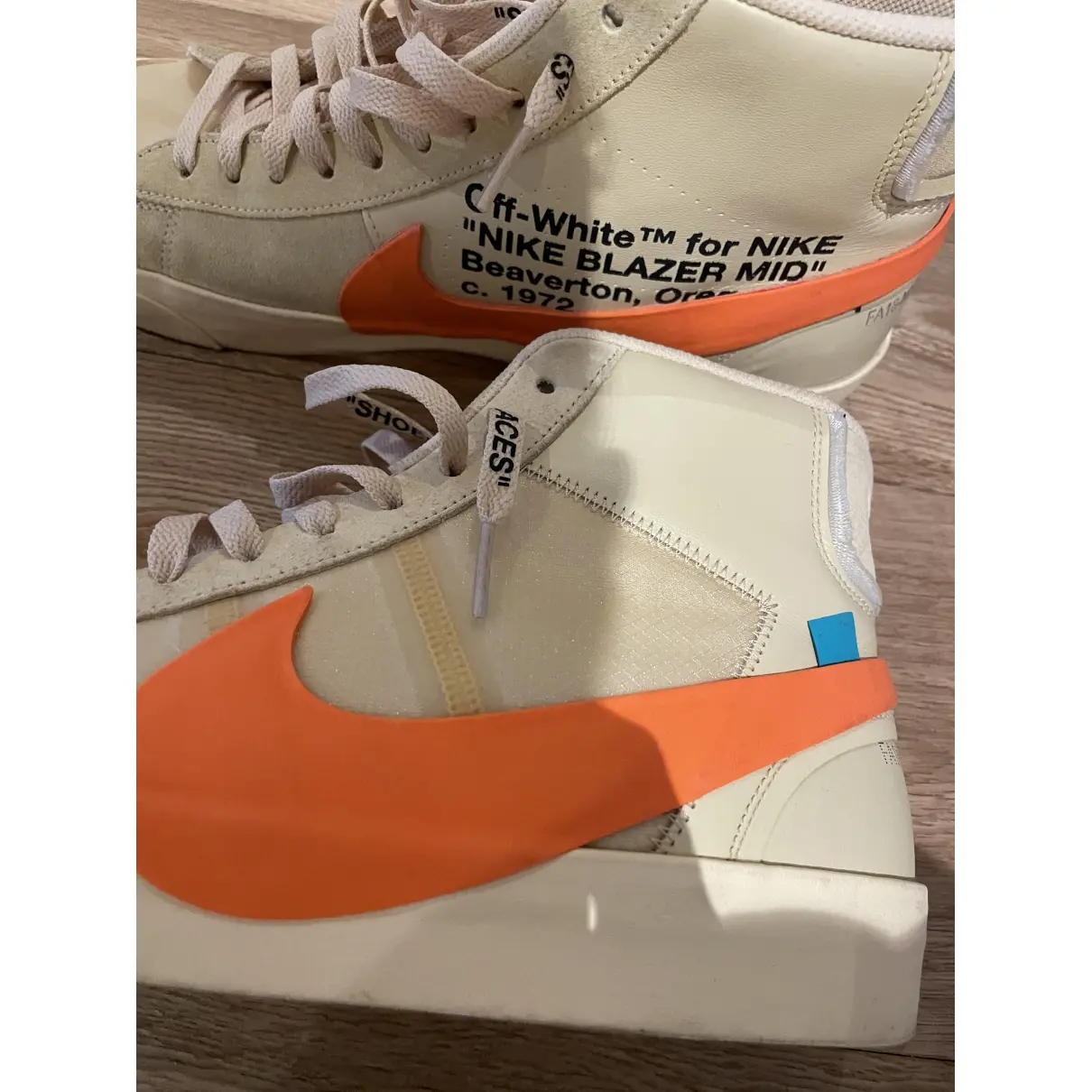 Buy Nike x Off-White Blazer Mid cloth high trainers online
