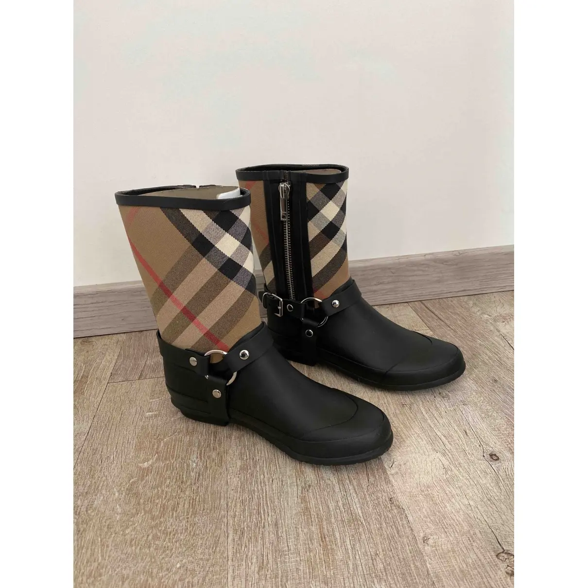 Buy Burberry Cloth ankle boots online