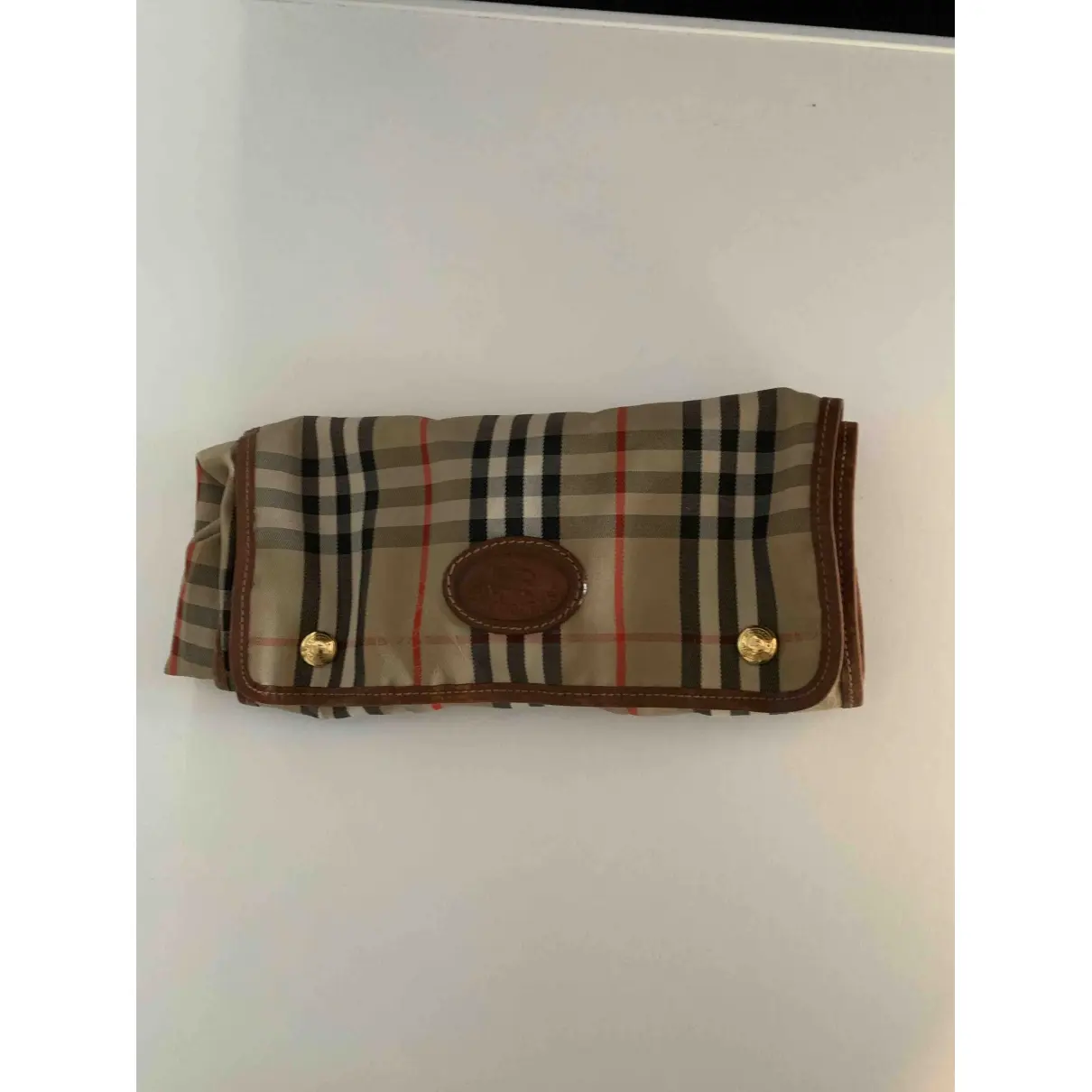 Cloth weekend bag Burberry - Vintage