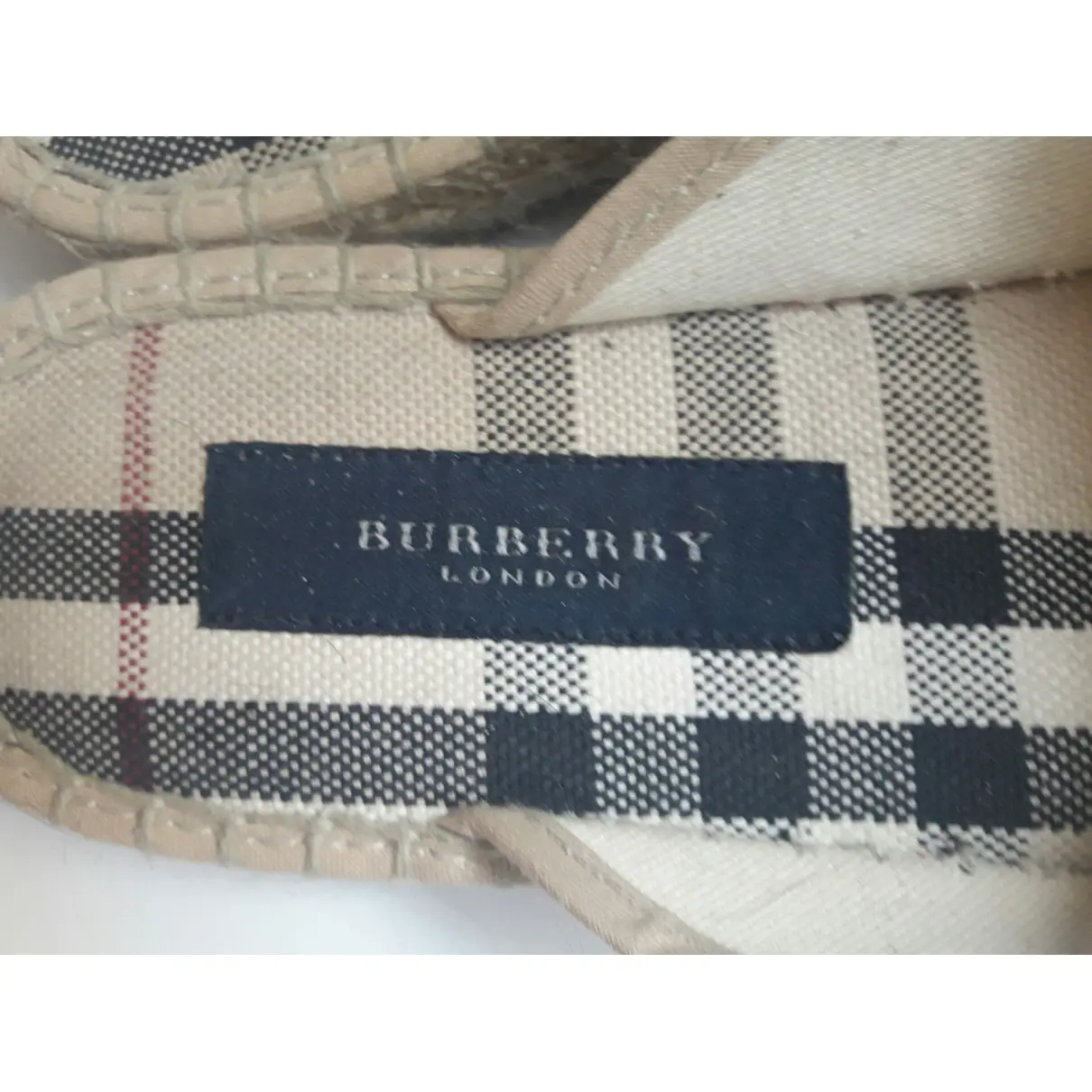 Cloth espadrilles Burberry