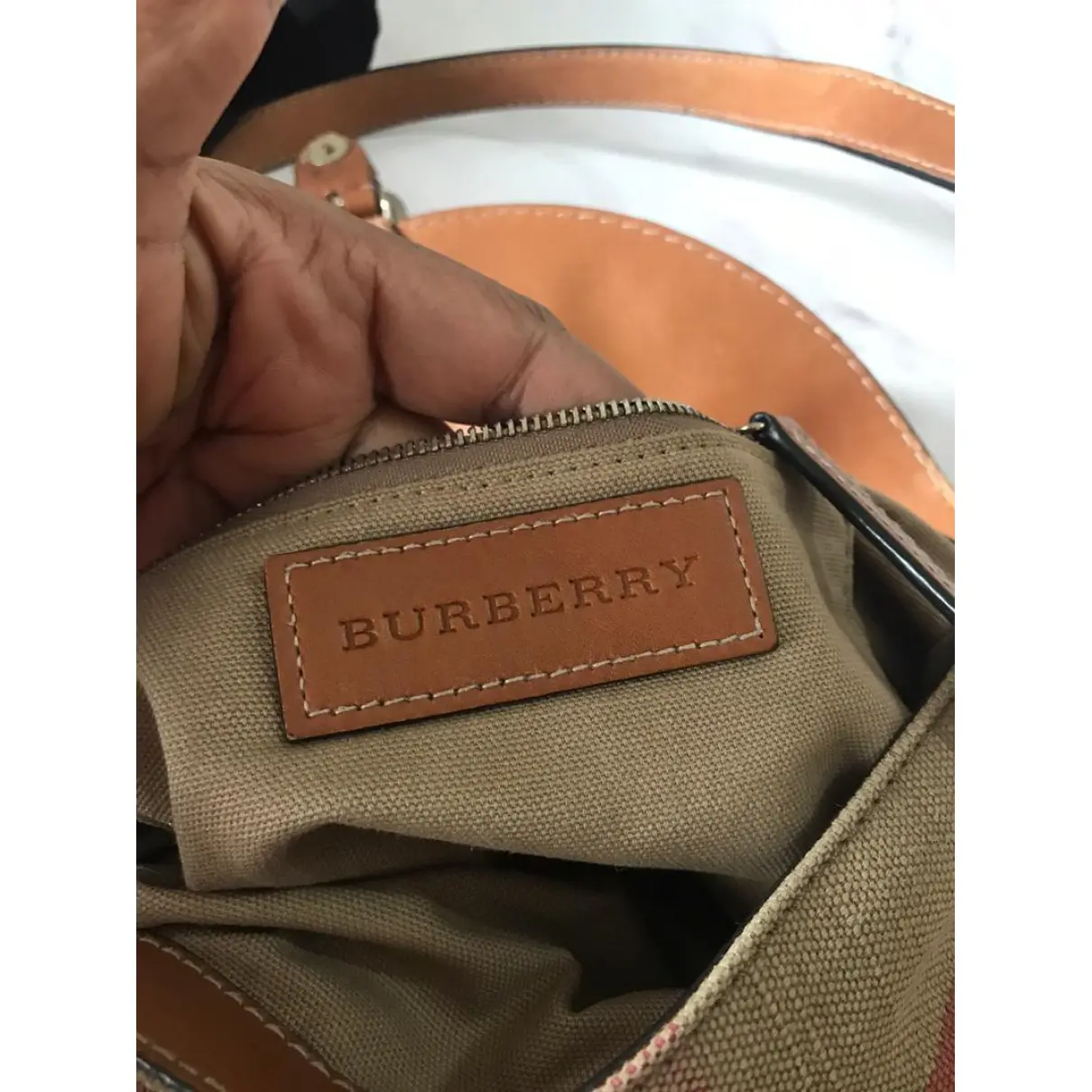 Cloth crossbody bag Burberry