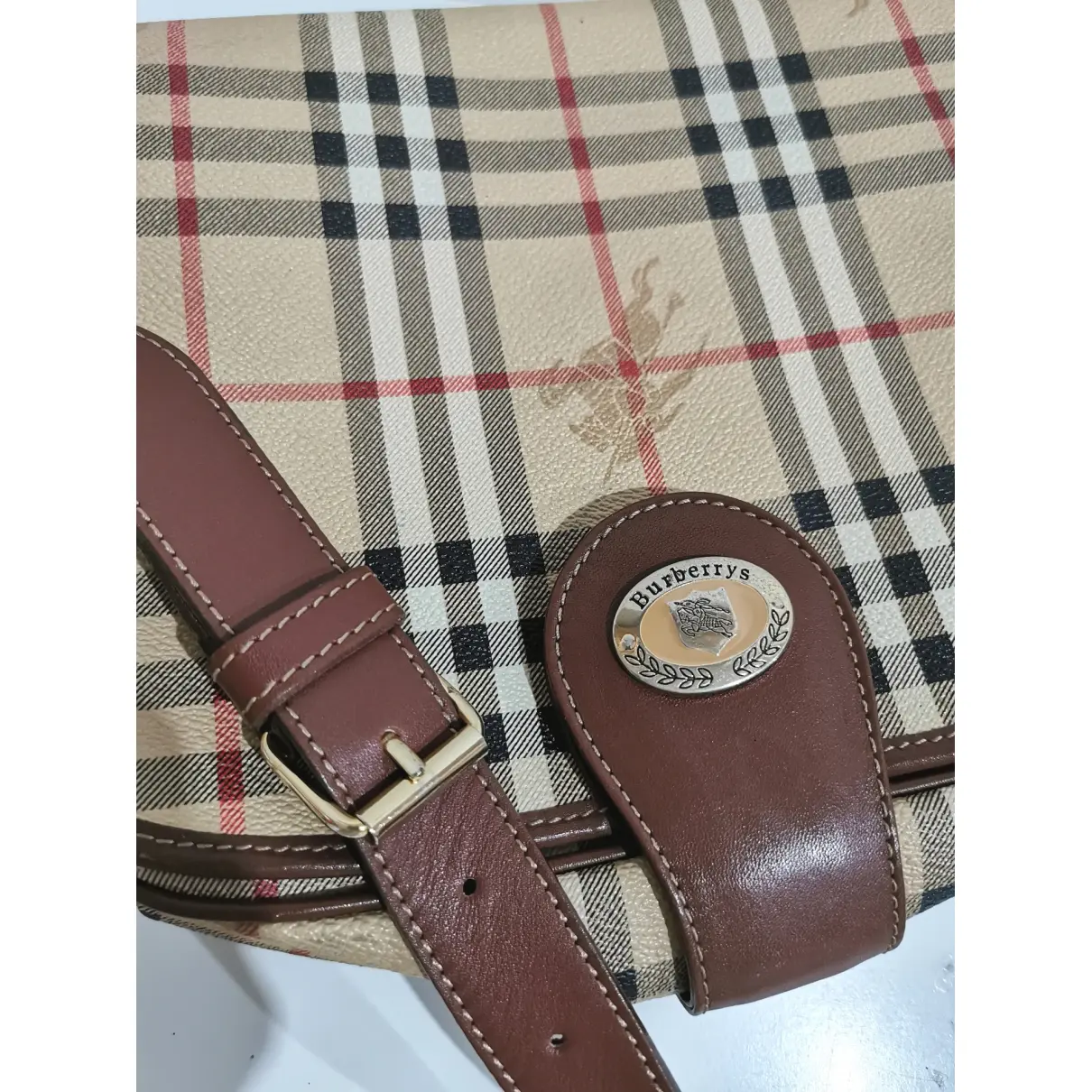 Cloth crossbody bag Burberry - Vintage
