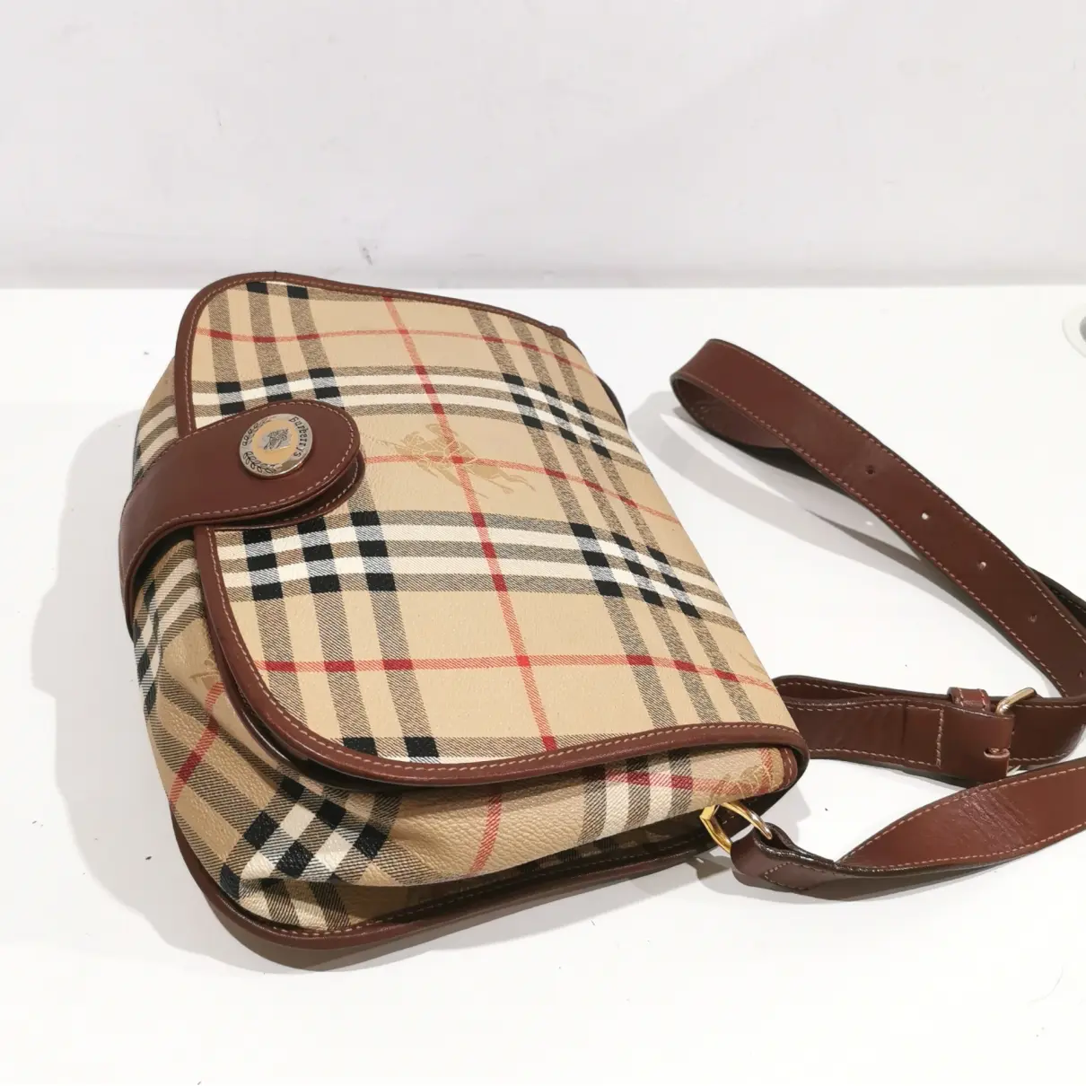 Cloth crossbody bag Burberry - Vintage