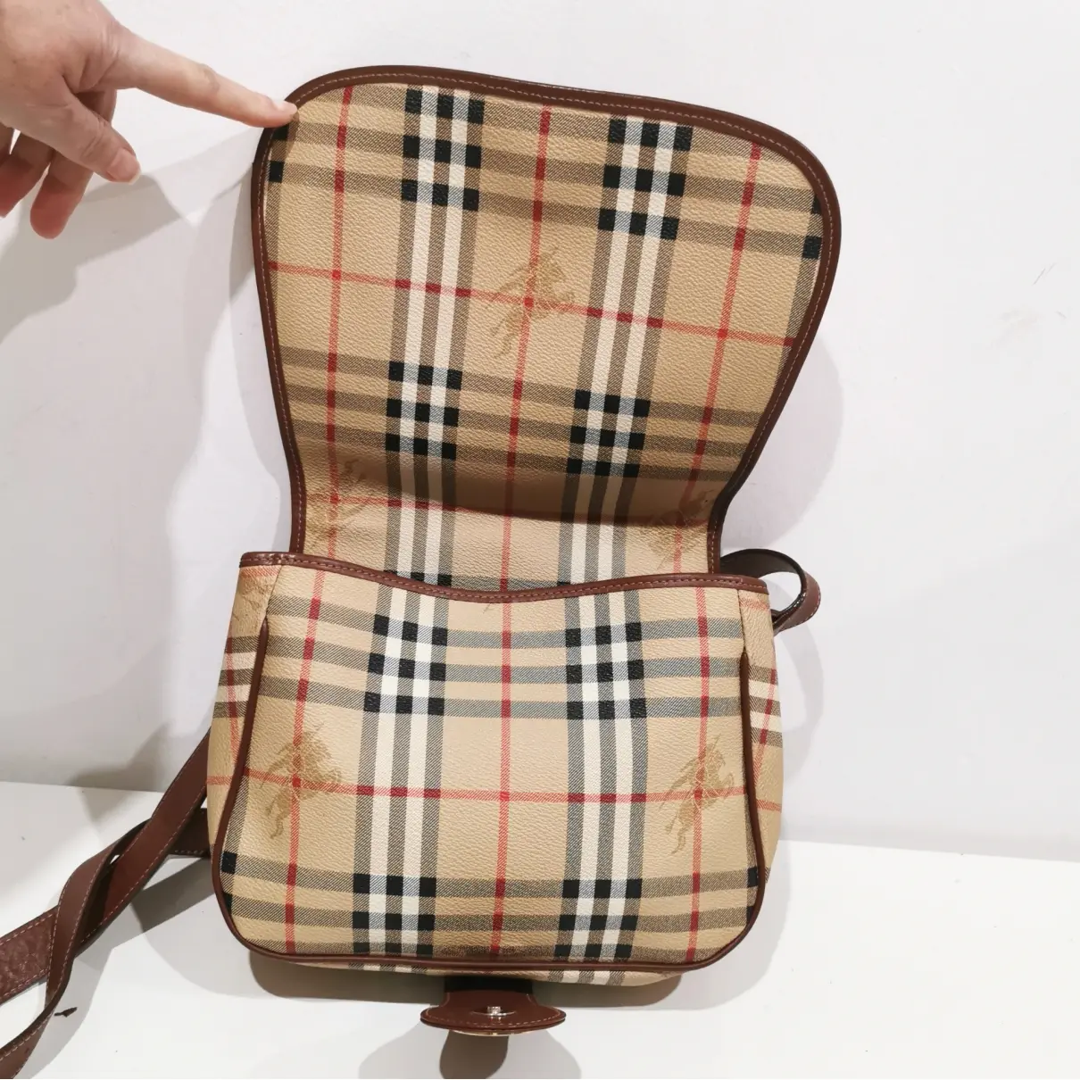 Buy Burberry Cloth crossbody bag online - Vintage