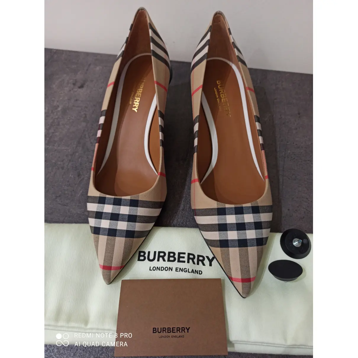 Luxury Burberry Heels Women