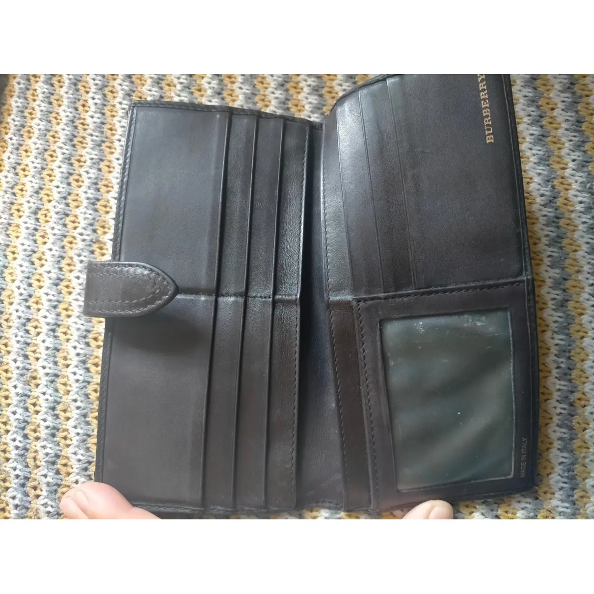 Cloth wallet Burberry - Vintage