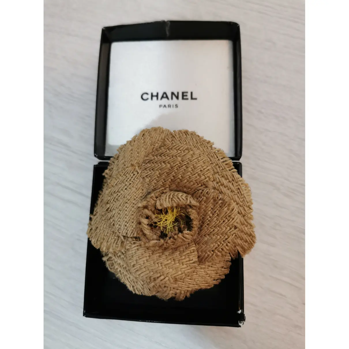 Camélia cloth pin & brooche Chanel - Vintage