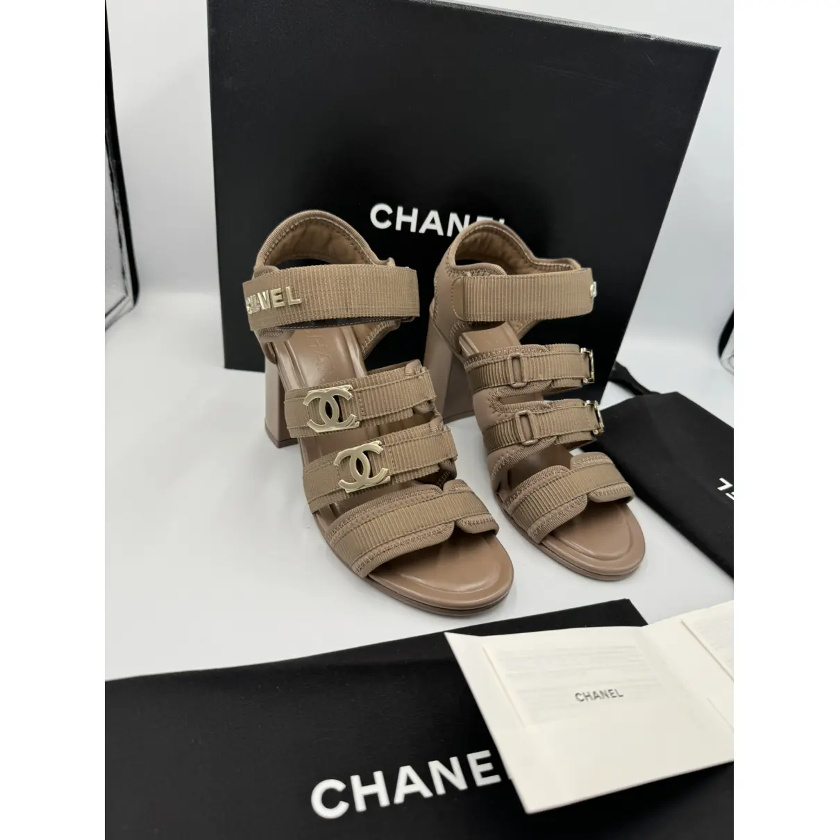 Buy Chanel Cloth sandal online