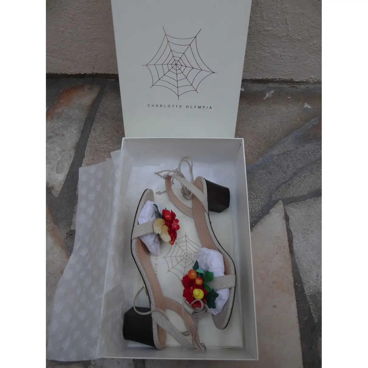 Charlotte Olympia Cloth sandals for sale