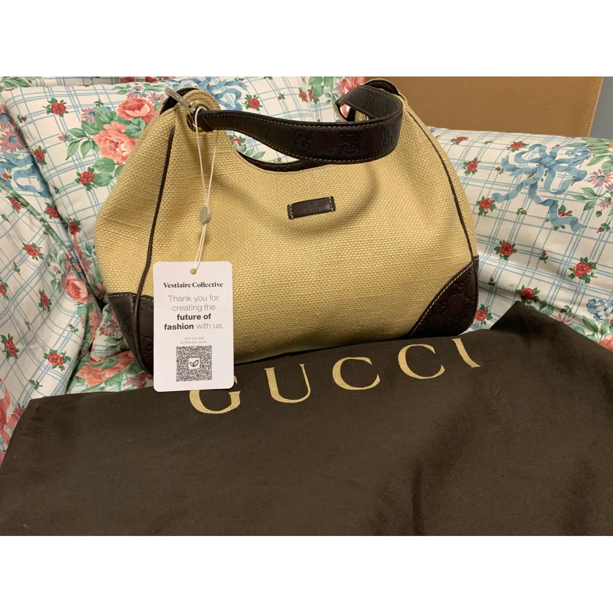 Buy Gucci Colbert cloth handbag online
