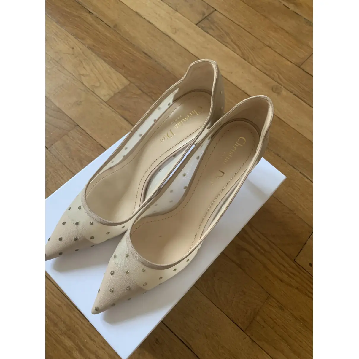 Buy Dior D-Moi cloth heels online