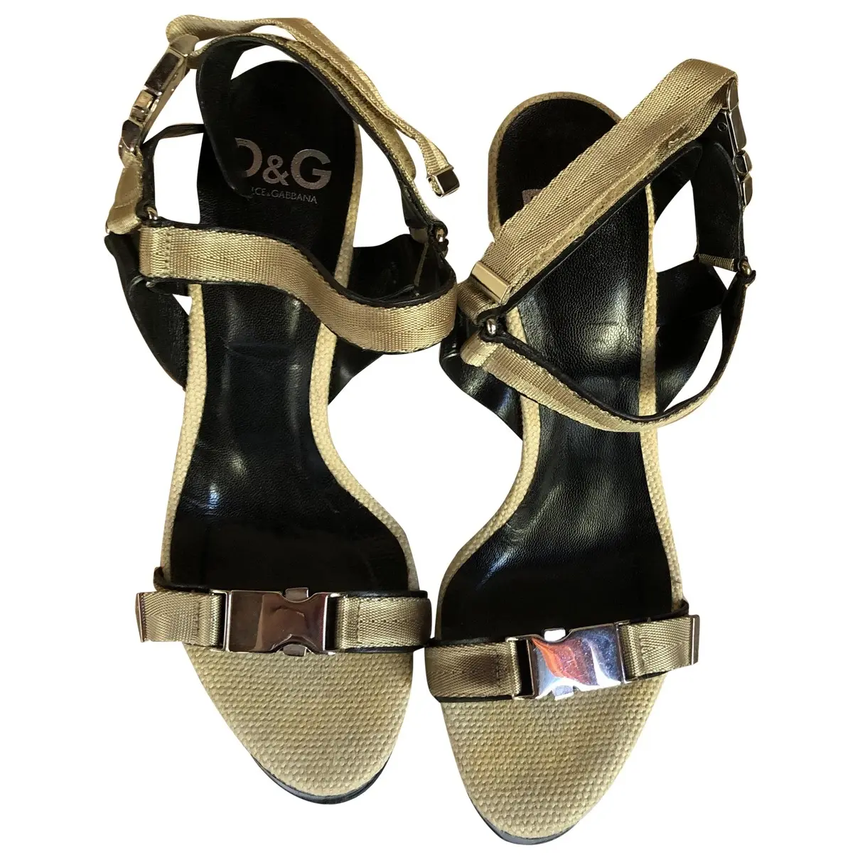 Cloth heels D&G