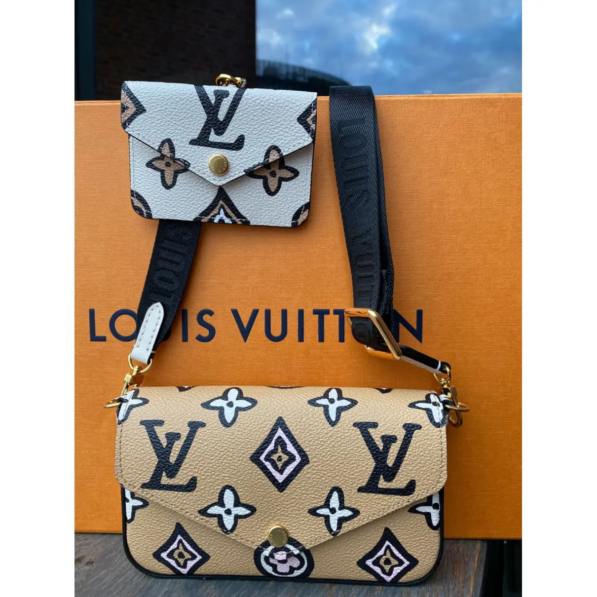 Félicie cloth crossbody bag Louis Vuitton