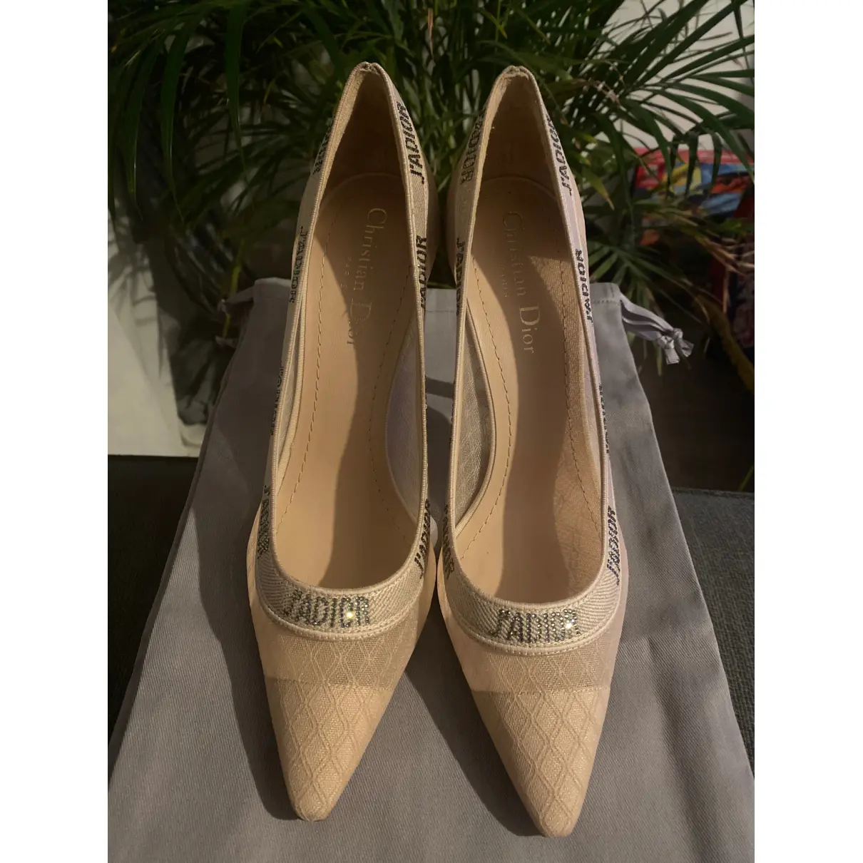 Buy Dior J'Adior cloth heels online