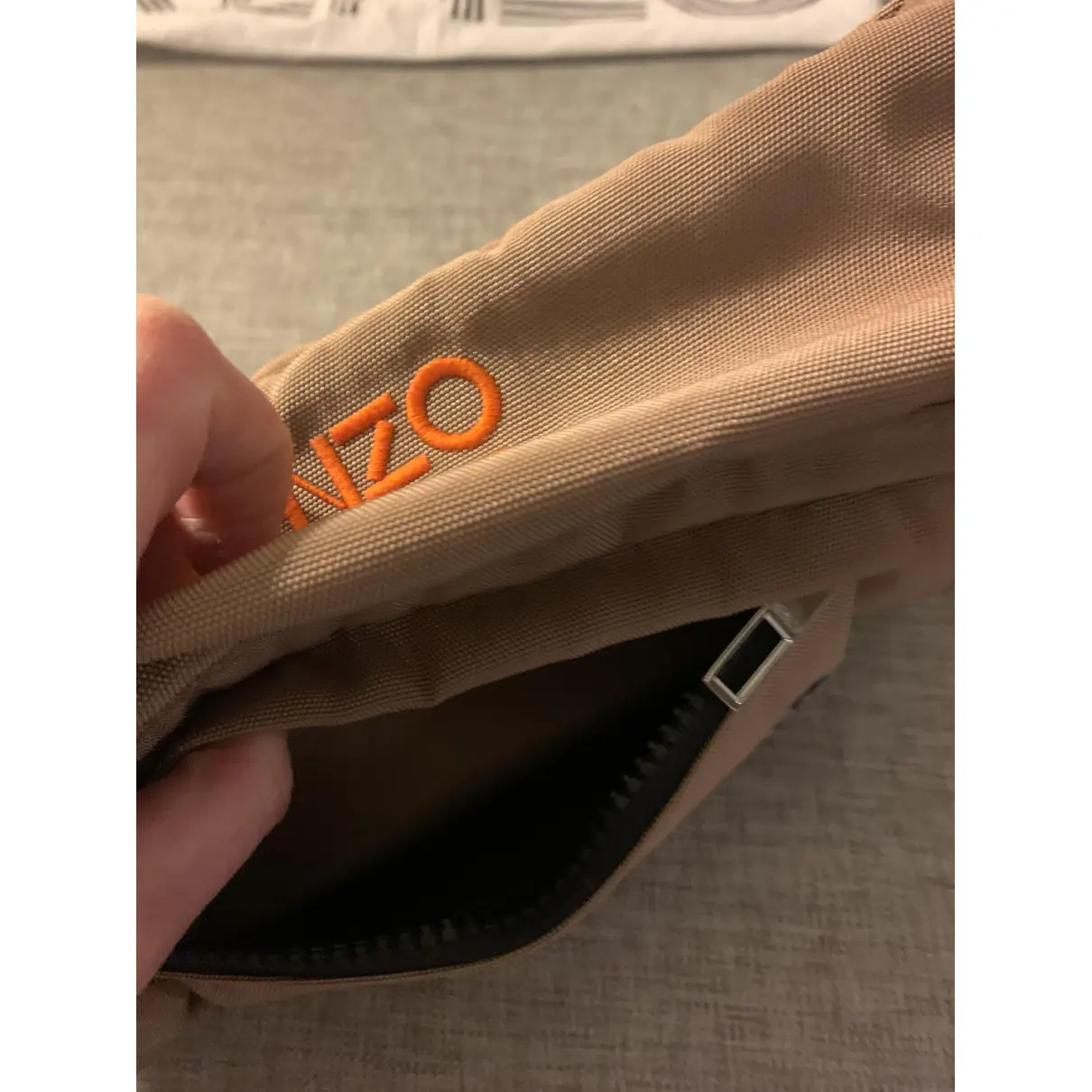 Cloth clutch bag Kenzo