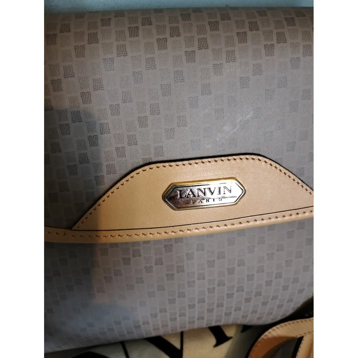 Cloth handbag Lanvin