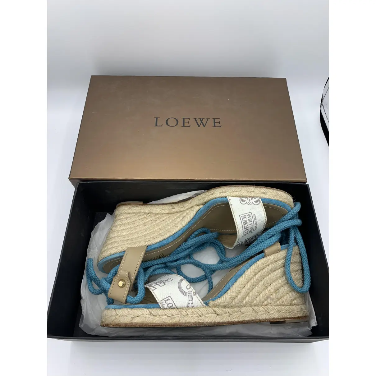 Cloth sandals Loewe