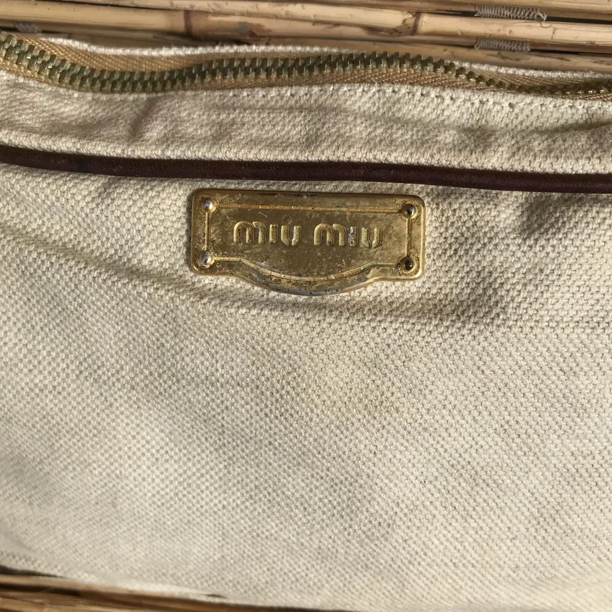 Buy Miu Miu Cloth clutch bag online