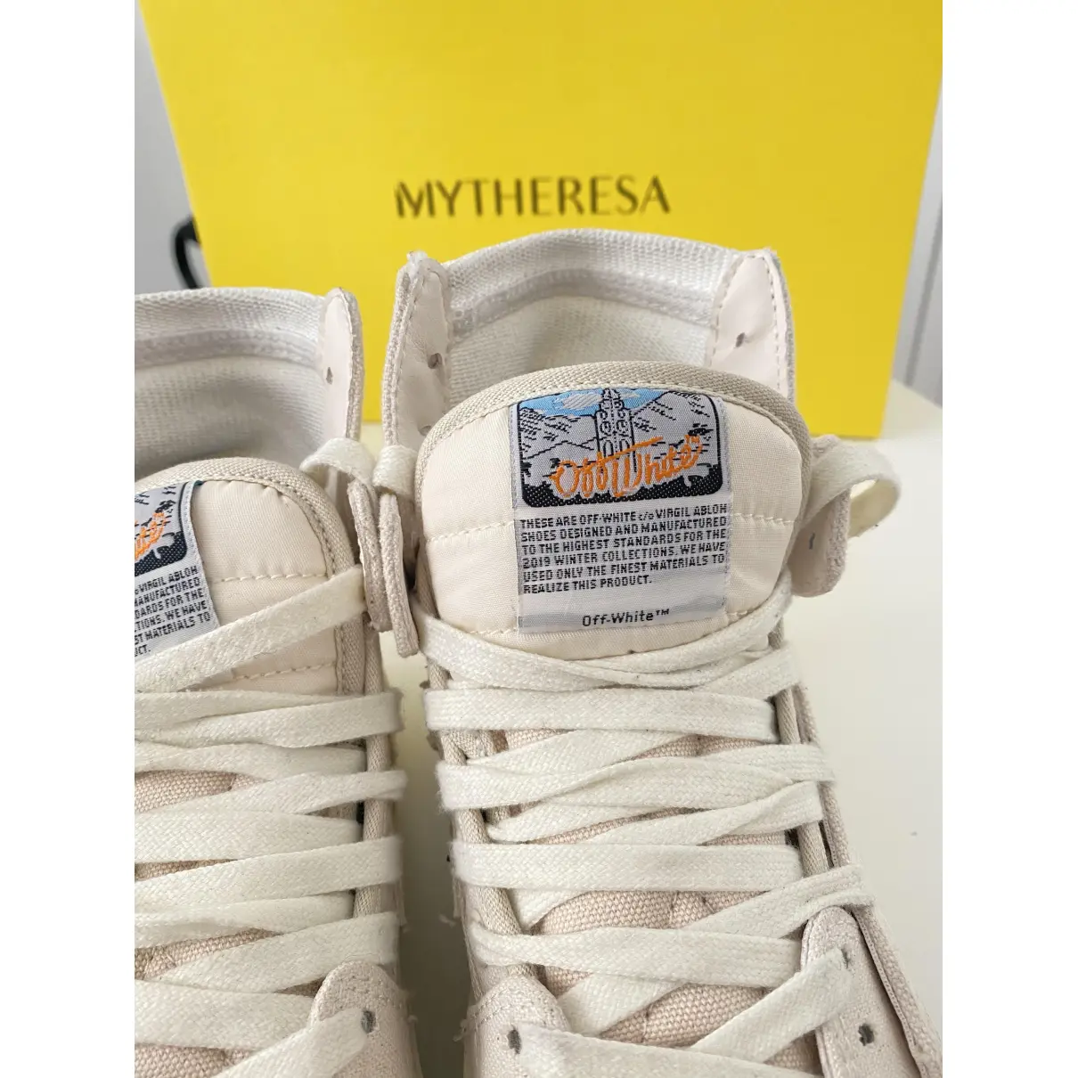 Off-Court cloth trainers Off-White