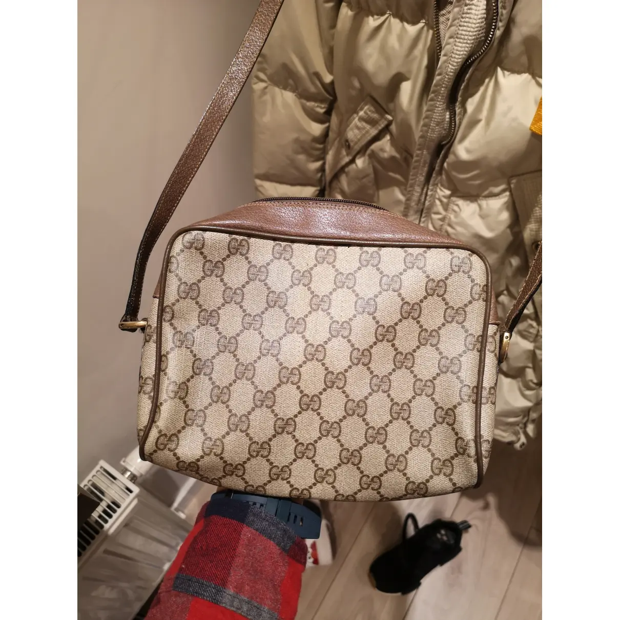 Buy Gucci Ophidia cloth handbag online - Vintage