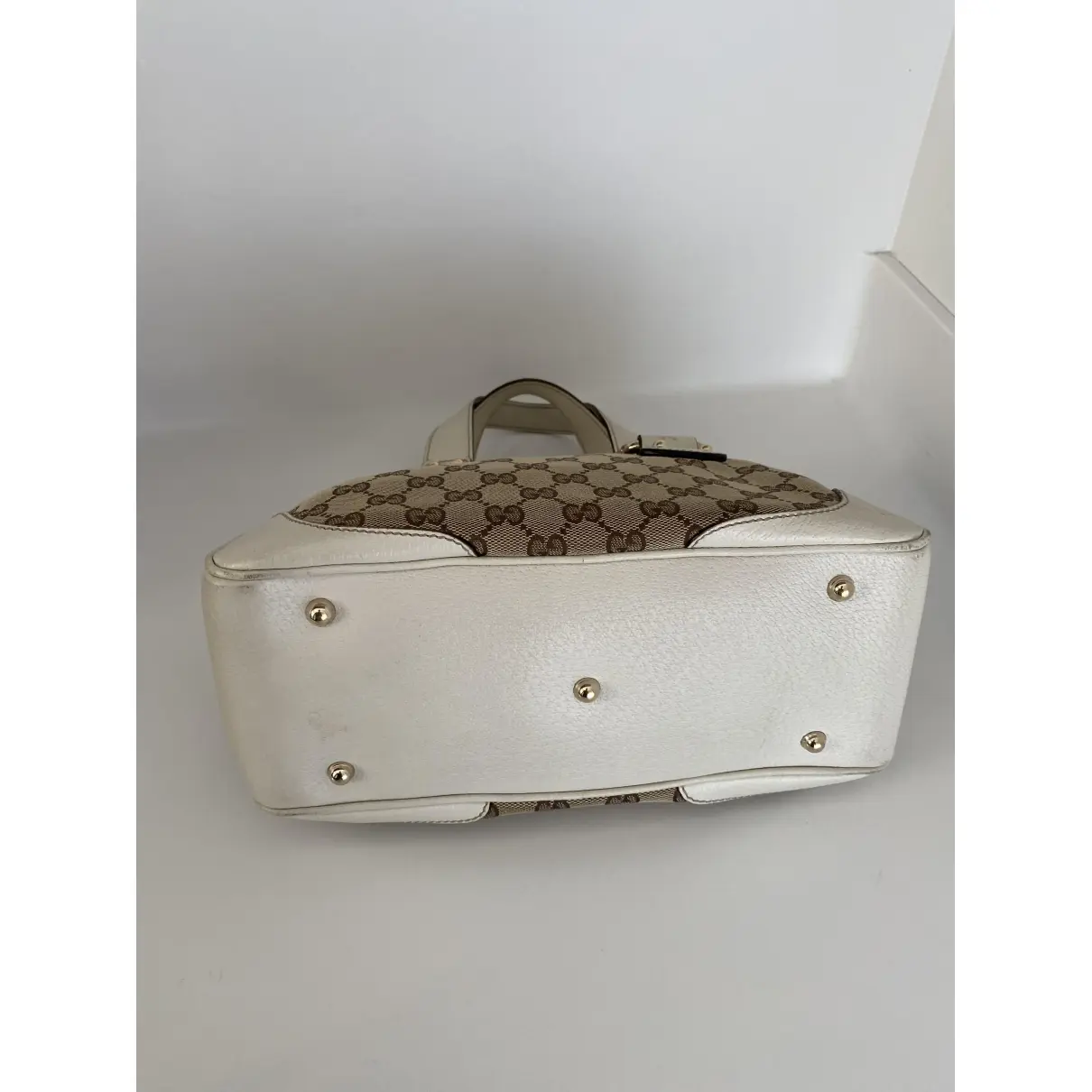 Pop Bamboo Bowler cloth handbag Gucci