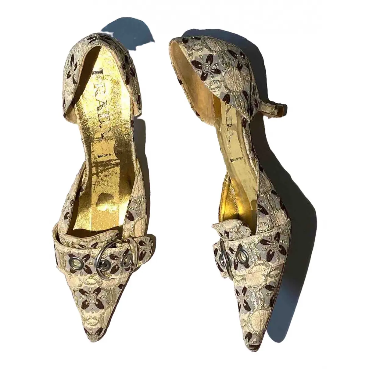 Cloth heels Prada - Vintage