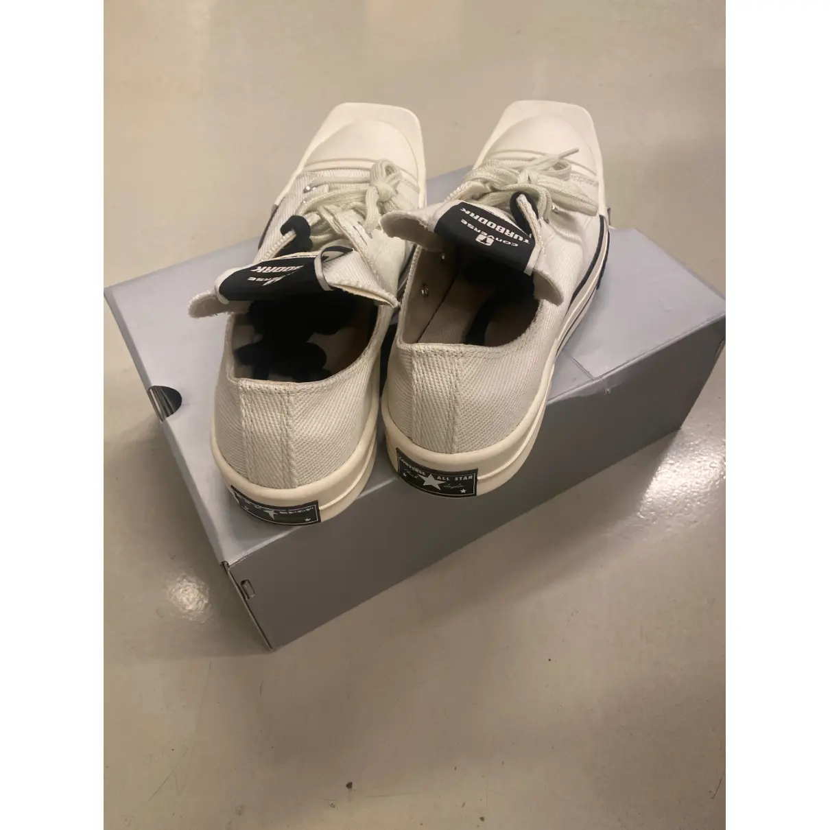 Cloth low trainers Rick Owens