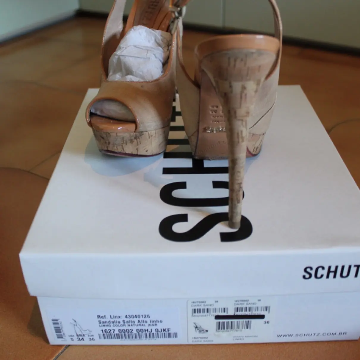 Buy Schutz Cloth sandals online