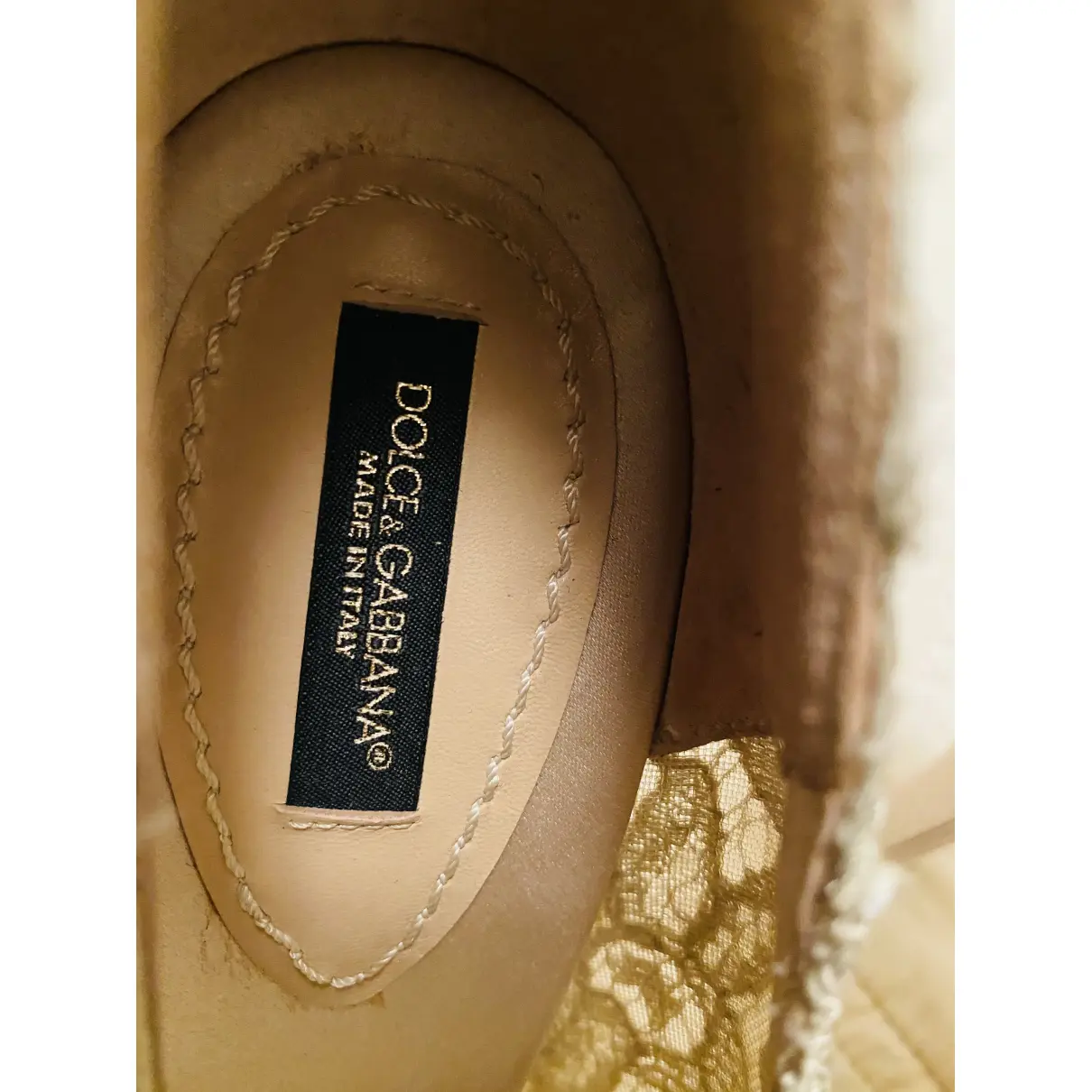 Taormina cloth heels Dolce & Gabbana - Vintage