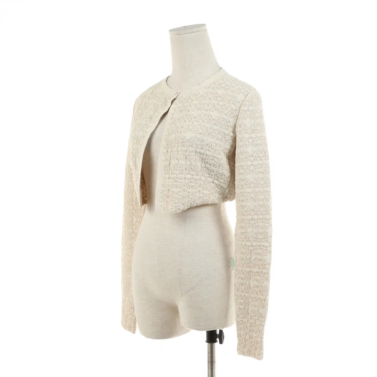 Buy Alaïa Beige Cotton Knitwear online
