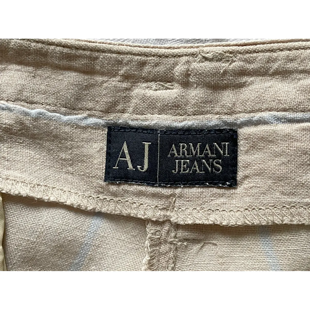 Straight pants Armani Jeans