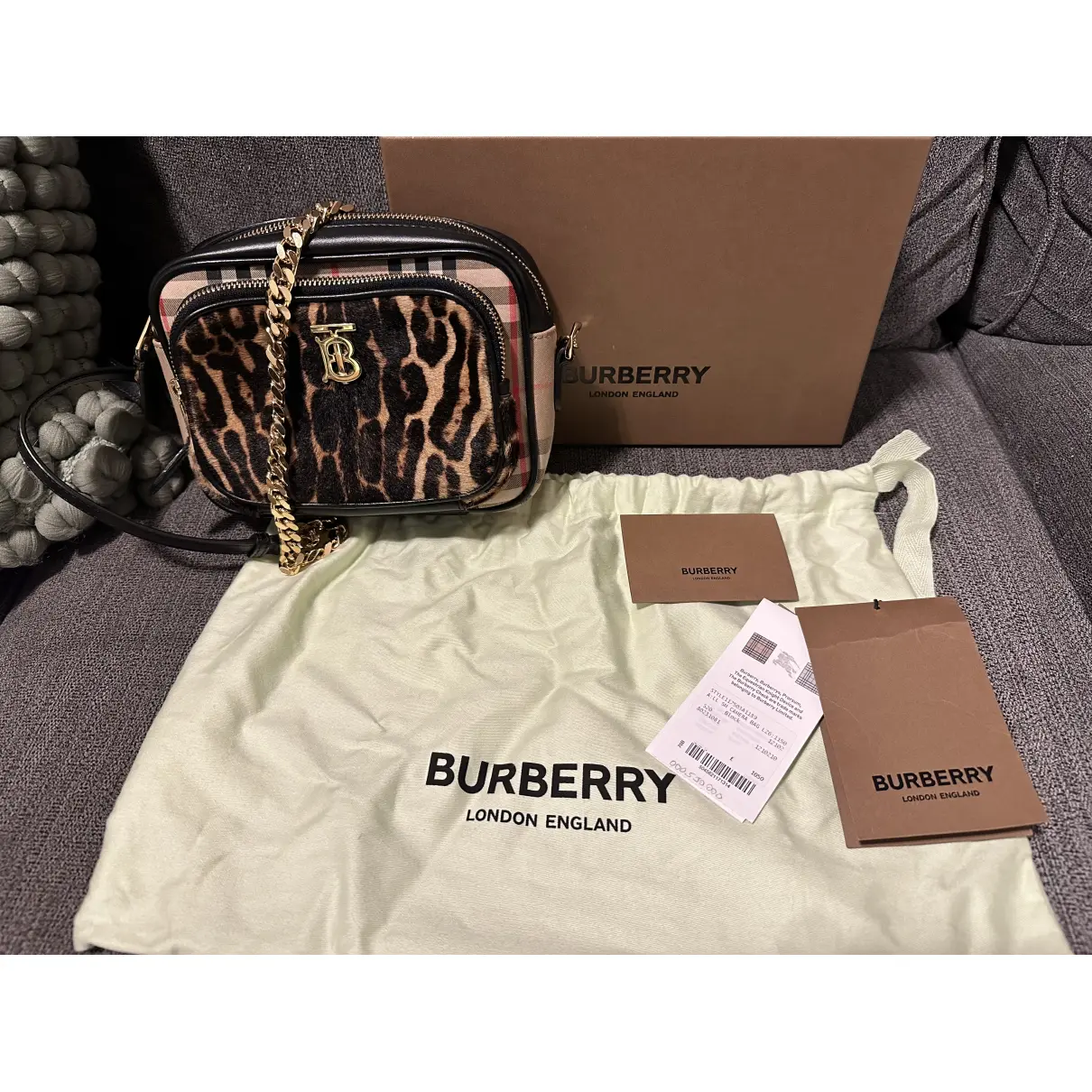 Handbag Burberry - Vintage