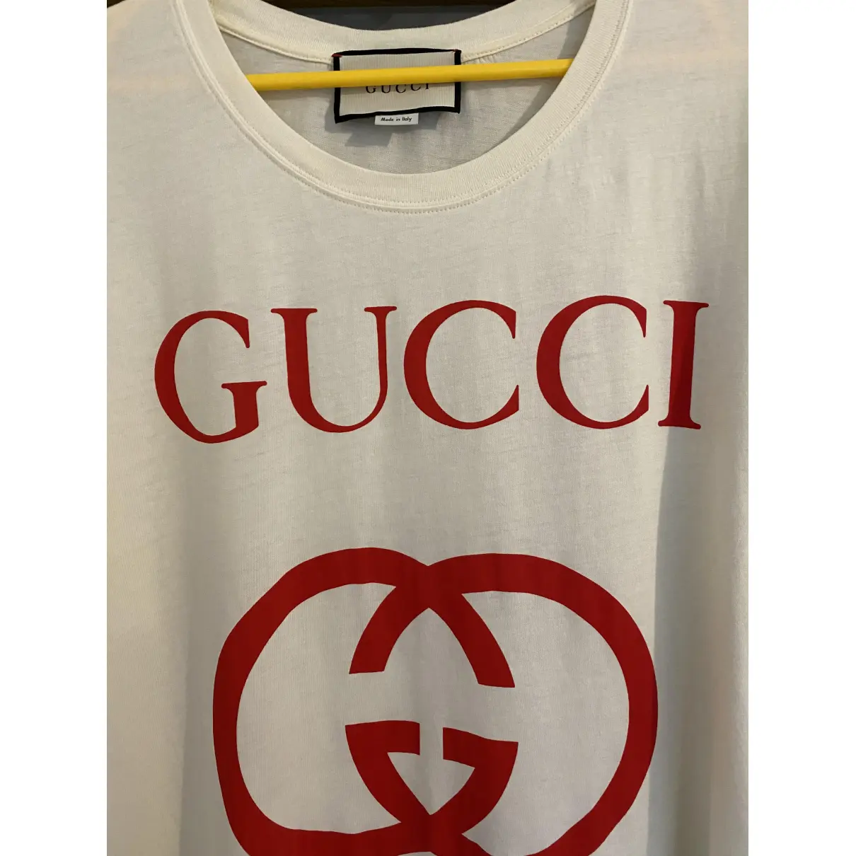 Buy Gucci Beige Cotton T-shirt online