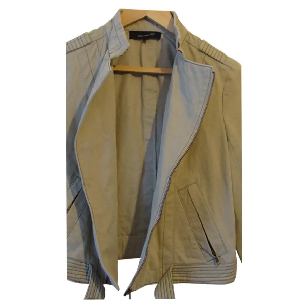 Buy Isabel Marant Beige Cotton Jacket online