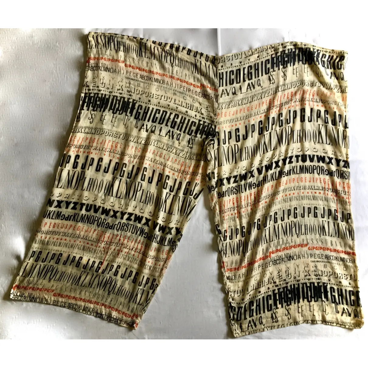 Jean Paul Gaultier Beige Cotton Shorts for sale - Vintage