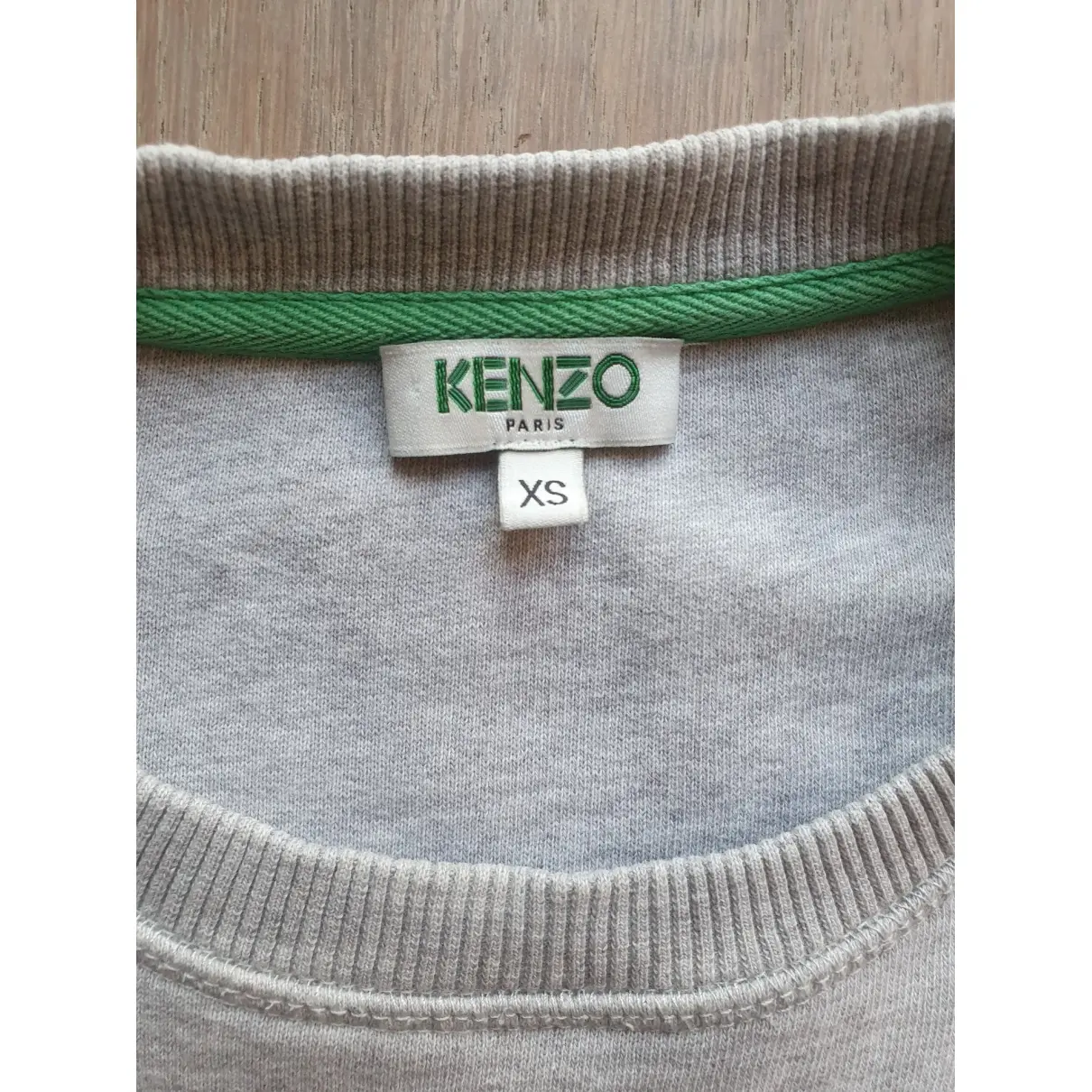 Buy Kenzo Beige Cotton Knitwear & Sweatshirt online