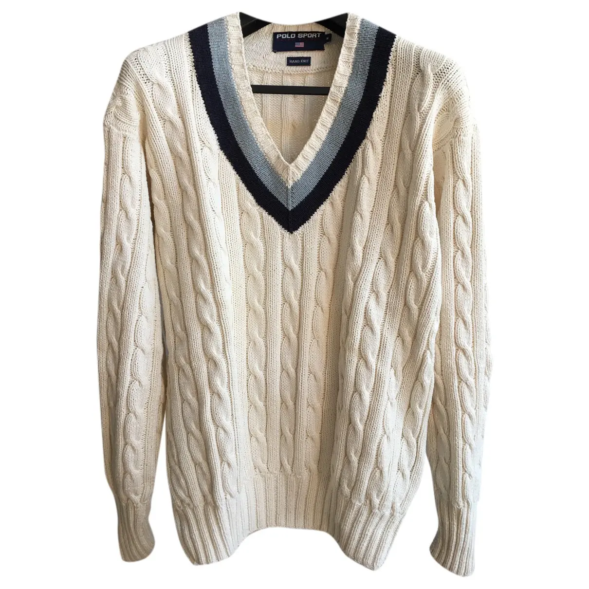 Beige Cotton Knitwear & Sweatshirt Polo Ralph Lauren - Vintage