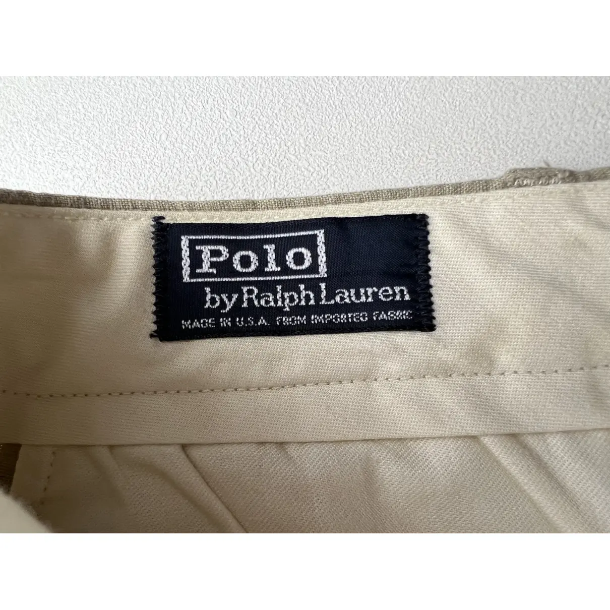 Luxury Polo Ralph Lauren Trousers Men