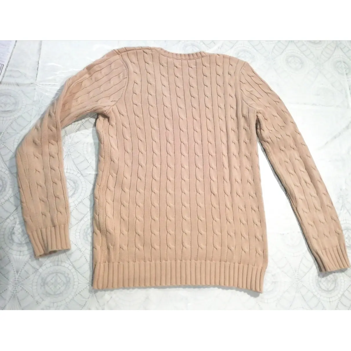 Beige Cotton Knitwear & Sweatshirt Ralph Lauren