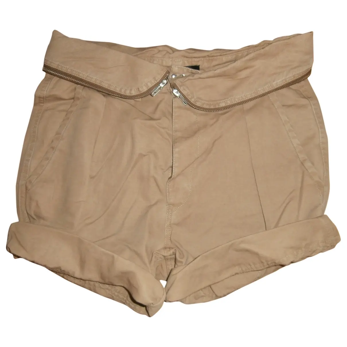 Beige Cotton Shorts Isabel Marant