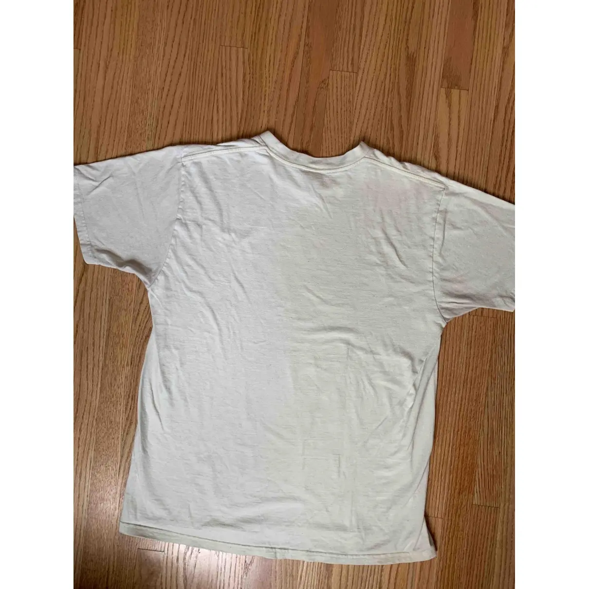 Supreme Beige Cotton T-shirt for sale