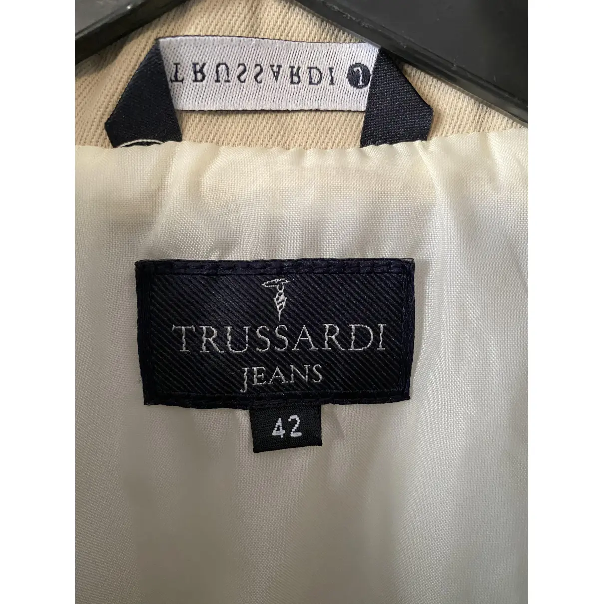 Luxury Trussardi Jeans Leather jackets Women