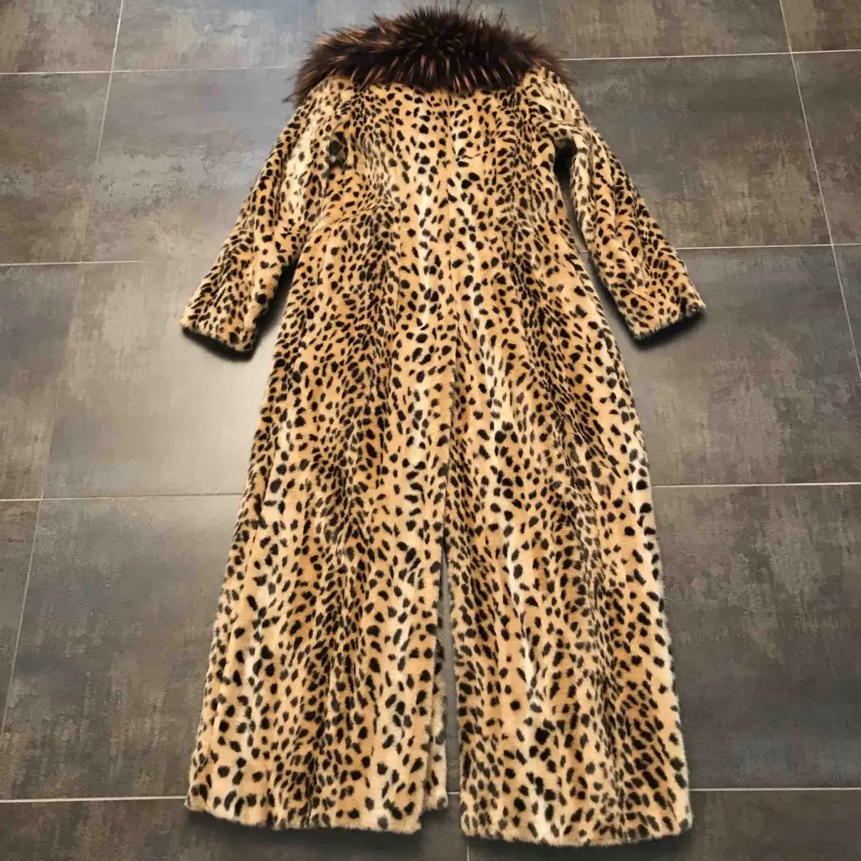Buy Dries Van Noten Faux fur coat online