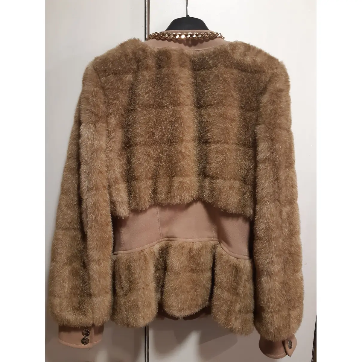 Buy Elisabetta Franchi Faux fur jacket online