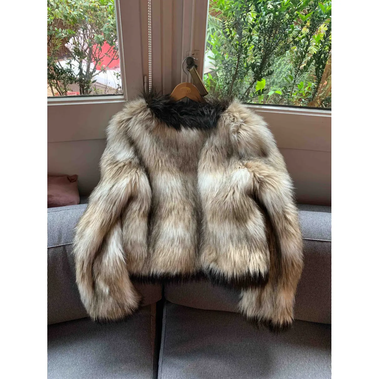 Buy Lanvin For H&M Faux fur coat online